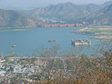 Jal  Mahal , View From Mountain Top