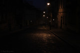 Warsaw dark street