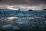 Floating ice near Smeerenburg glacier