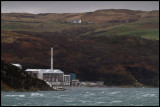 The modern Caolila distilleri seen from the seaside