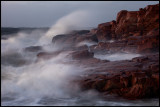 Storm building up at Hovs Hallar - Sweden