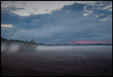 Evening fog in Liminka - Finland