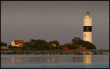 Långe Jan Lighthouse at dusk