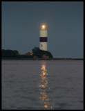 Långe Jan Lighthouse at dusk