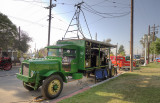 1925 Fageol 6-Ton truck, with studio generators