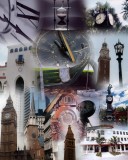 Clocks collage