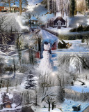 Winter Scene collage