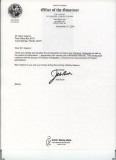 Governor of Florida letter