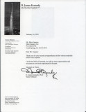 Dr. James Kennedy letter
