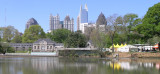 Midtown Atlanta skyline from Piedmont Park