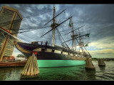 Uss Constellation in Inner Harbor, Baltimore MD