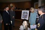 Unveiling of For Our Troops collage