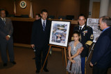 Unveiling of For Our Troops collage