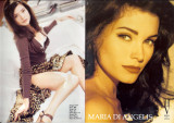 Maria Di Angelis comp card with HV Models