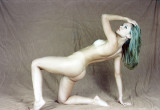 Roberta in contortion nude