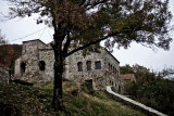 This monastery complex was atop a big hill. I was the only tourist there, but I still had to take a  25 seater bus up.