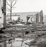 Richmond Virginia. Destroyed Richmond  Petersburg locomotive...April 1865