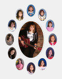 Amandas School Year Photos Collage
