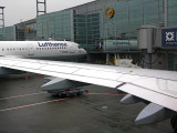 At Frankfurt am Main Airport, closeup .. 2971