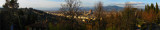Firenze from San Miniato, a 180 degree panorama <br/>.. 4232-37a