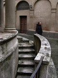 Margaret at  the tempietto di Bramante .. 1652
