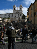  Piazza di Spagna and Chiesa Trinit dei Monti  from the bus .. 2297