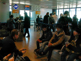 At Fiumicino Airport, waiting for flight .. 2416