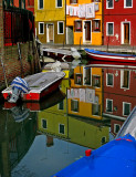 Boats and house reflections .. 2923