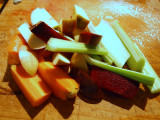Fresh fruit and veges in transition to......