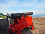 One of the guns of Middleburg, Netherlands.