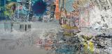 wildhorses 05,acryl-oel auf leinwand 180-366cm