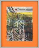 gothem city, acryl auf papier04,23.5-31.5cm