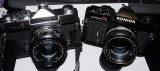 Konica T and T3 w 57mm f1.4 Hexanon lenses.jpg