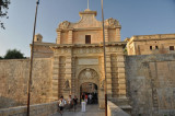 Mdina: city gate
