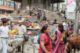 busy Kathmandu