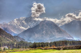 On the way to Jomsom