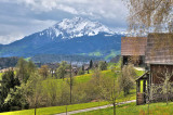 Mount Pilatus in spring