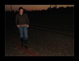 At the railway
