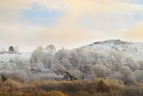 a dusting of snow