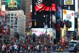 Crowd on Broadway