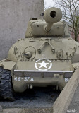 US Sherman Tank with 75mm canon 