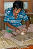 Coiling Bamboo Strips to Make a Cup