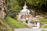 Roadside Chorten with Water-Driven Prayer Wheel