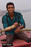 Oarsman at Work on the Ganges