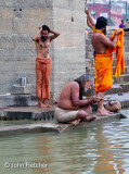 Morning Bath in the Ganges