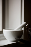 Mortar and Pestle on Windowsill #2