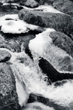 Iced Rocks in Jordan Stream