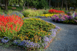 Brick-Lined Garden Path