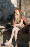 Sadhus (grands prêtres) à Pashupatinath