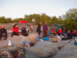 Frukost på Huvudskär